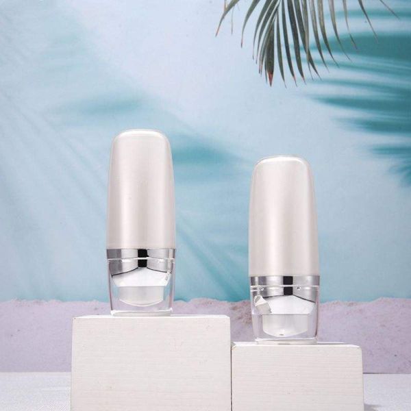 твердый пластиковый лосьон 30ml разливает акриловые косметические бутылки по бутылкам насоса сливк солнечности BB