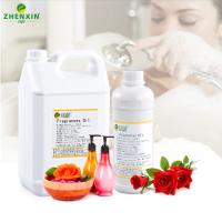 Échantillon gratuit d'huile parfumée de rose matière première pour la fabrication de shampooing pour le lavage corporel