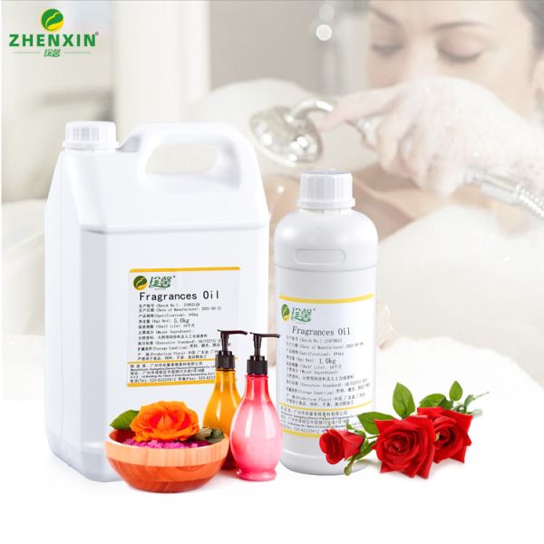 Free Sample Rose Fragrance Oil Raw Material For Shampoo Body Wash Making