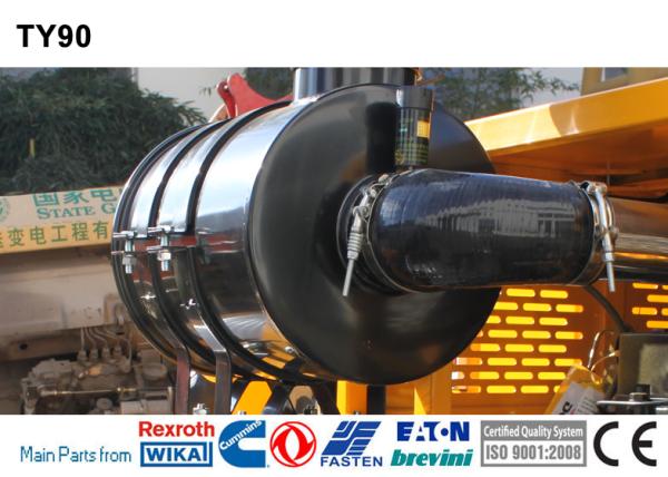 Overhead Line Stringing Equipment Conductor Steel Wire Rope Puller