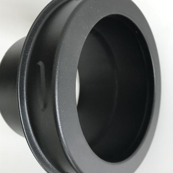 Round Double Wall Fireplace Pipe , Double Wall Pellet Stove Pipe Twist With Locking Band
