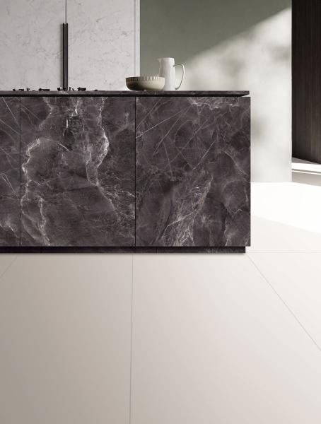 White Soft Glazed Porcelain Tile 600x1200mm AAA Grade Clay
