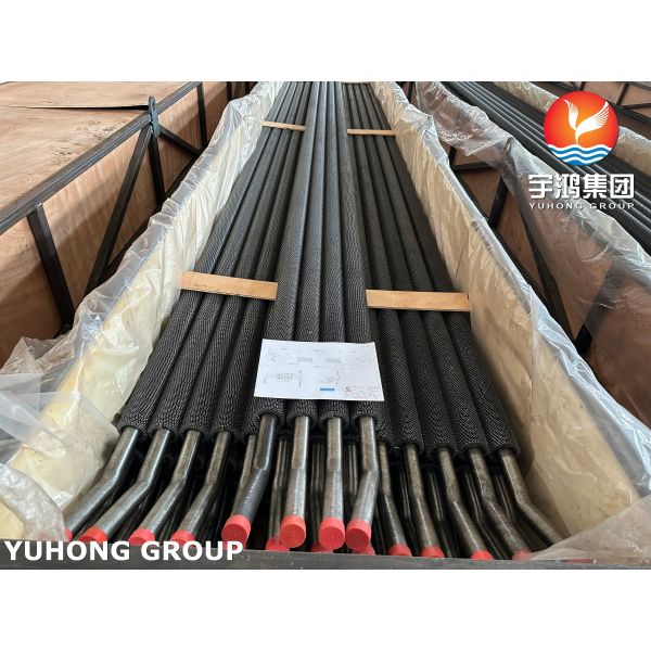 ASTM A213 T91 HFW Serrated Finned Tubes For Heat Recovery Steam Generator HRSG