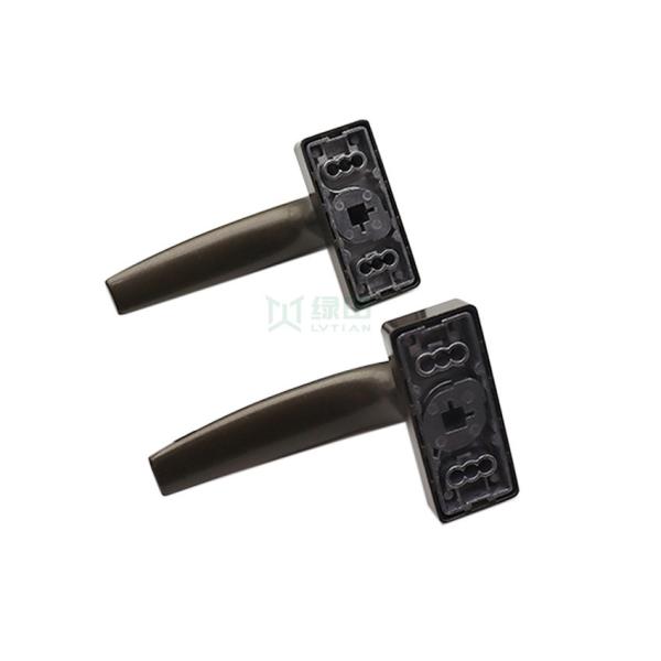 Door And Window Lock Lever Handle With 91mm Shaft Polished Finish