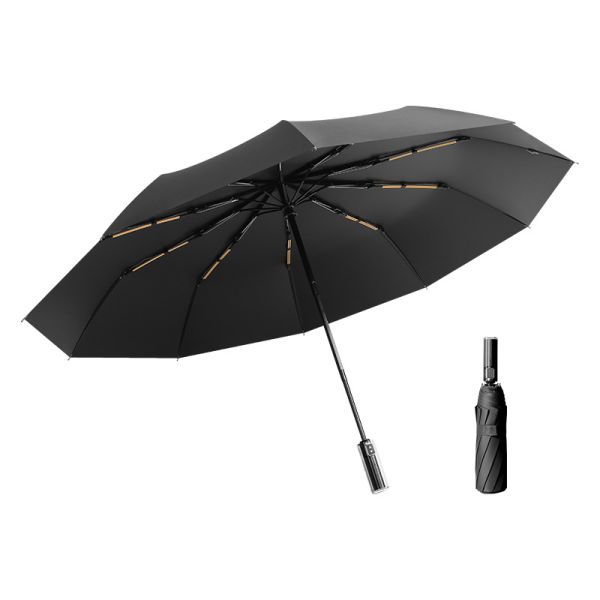 Transparency Crystal Mechanical Handle Umbrella 105cm Open Diameter Automatic Open Style