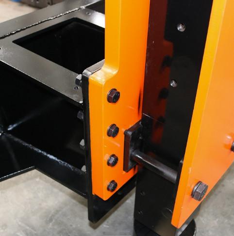 9 Ton Hydraulic Hammer Post Driver Length 600mm Skid Steer Post Pounder