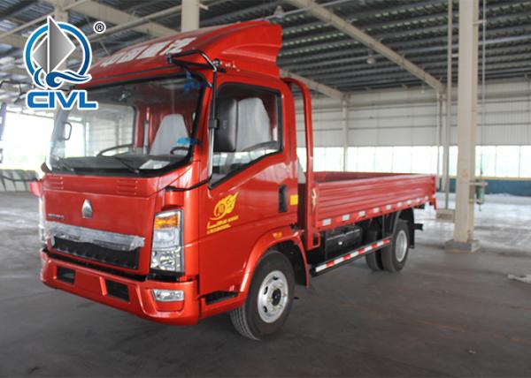4*2 Light Duty Commercial Trucks , Light Cargo Truck 737 Series 1760 Mm Extended Cabin