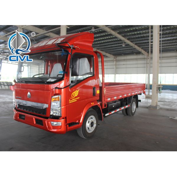 SINOTRUK 3 Ton 4x2 Light Cargo Truck Van Truck Light Duty commercial Truck For Sale