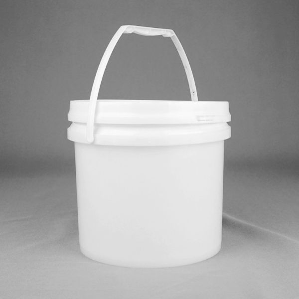 3.5L Round Plastic Paint Bucket with Handle