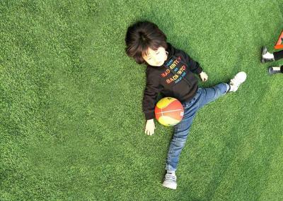 Anti UV PE PP Football Stadium Pitch Realistic Artificial Turf