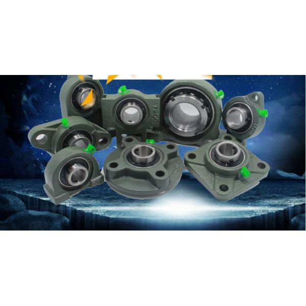 Heavy Load Pillow Block Ball Bearing High Speed Adjustable UCP320 Insert