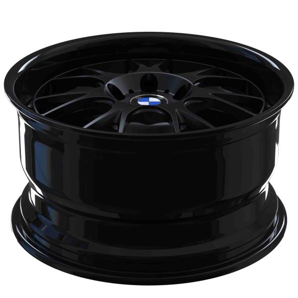 PCD 5-108 Two Piece Forged Wheels ET10 Matte Black Rims 20 Inch