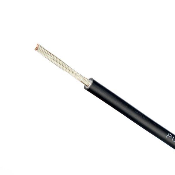 EN60754-1/EN60754-2 Halogen Content Test 4mm and 6mm XLPE Jacket Solar System with PV1-F Tinned Copper Connectors Terminals