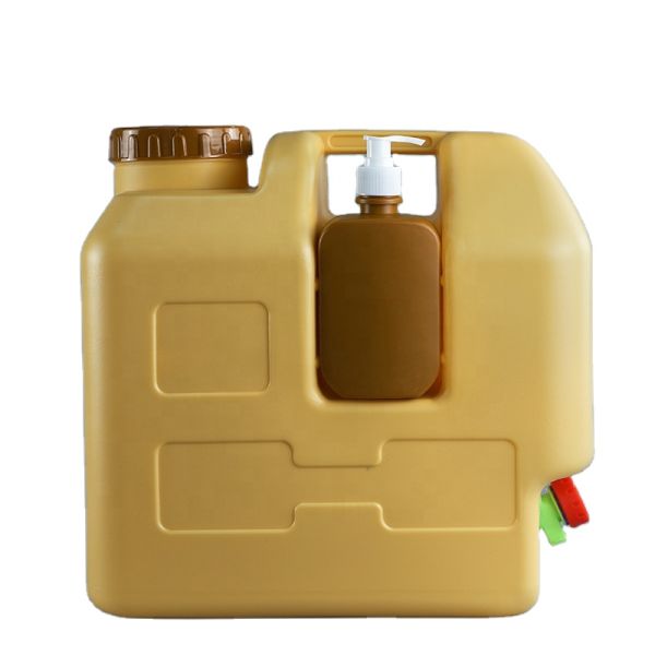 1.3KG Rectangle 5 Gallon Camping Water Tanks Corrosion Resistant