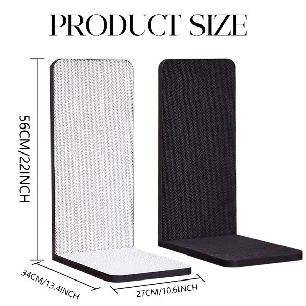 White L-Shaped Cat Scratching Board the Use of High Quality Corrugated Paper Grip and Wear Resistance