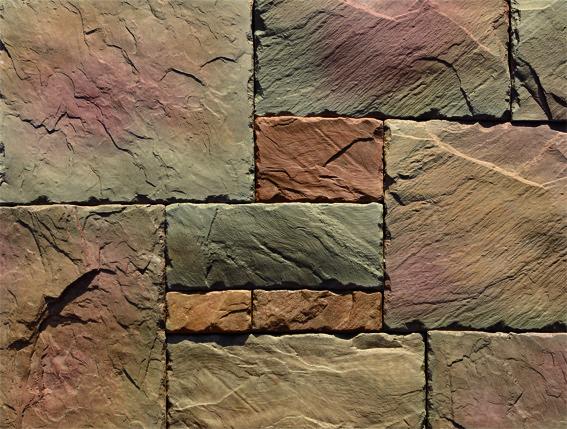 Exterior Interior Artificial Stone Panels 3D PU Polyurethane Faux Wall Veneer
