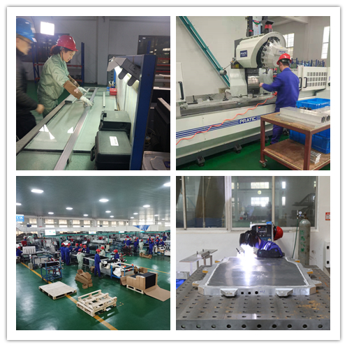 Customized Aluminium Profile System Assembly Stage / Assembly Line Longlife
