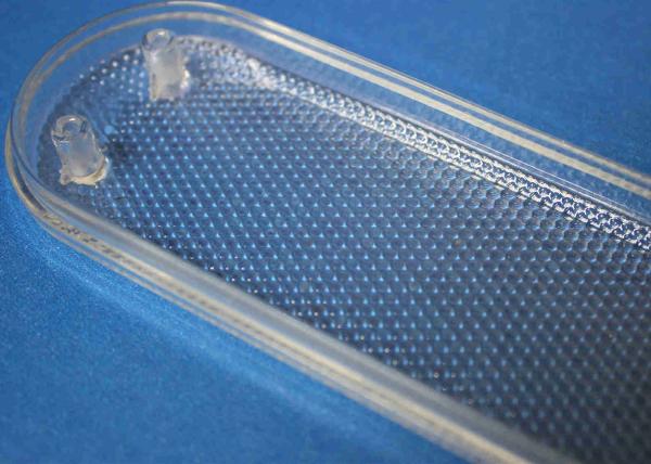 Plastic PC Prototype Vacuum Mold Casting Parts CNC Machining For Lighting Cover