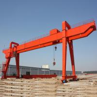 Pórtico customizável Crane For Outdoors móvel dos feixes do dobro 50T
