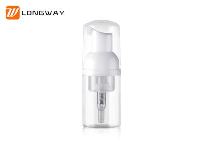 Transparent  Foam Use Small Cosmetic PETG Bottle For Shampoo Shaving Bubble
