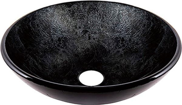 glass round vanity top bathroom sink TY-039 420*420*145*12MM