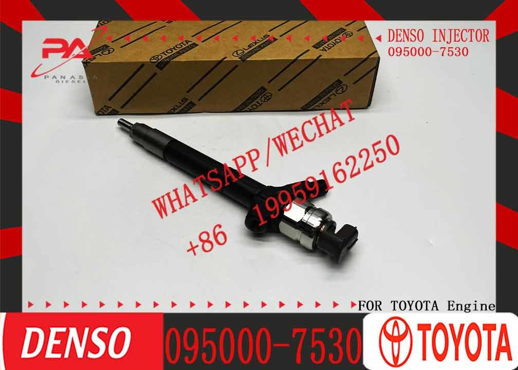 Оригинальный новый инжектор 095000-7530 23670-59025 Инжекторы дизельного топлива для двигателя DENSO Toyota Land Cruiser 200 23670-59031