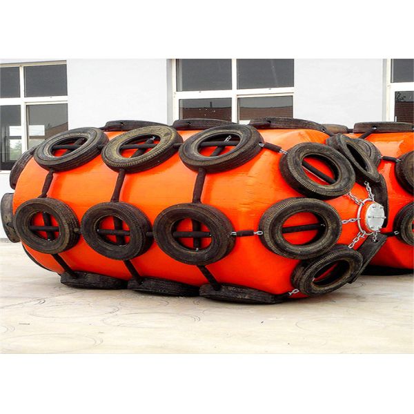 Polyurea Coating Marine Boat Fender Foam Filled Fender Size Customized