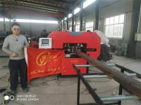 Máquina de corte de punção hidráulica profissional com 200 toneladas de força e capacidade de 20 mm