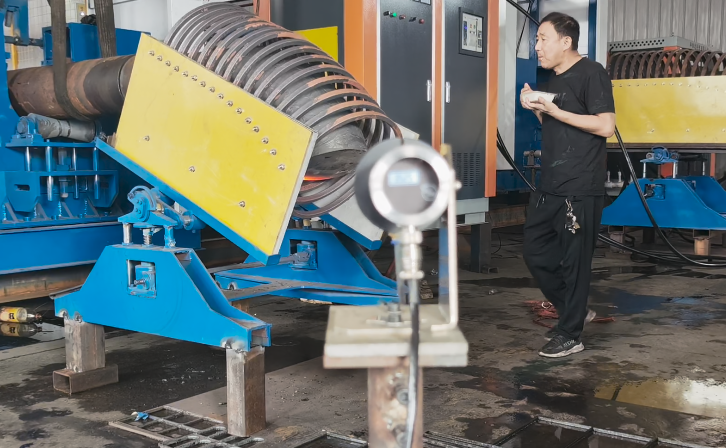 Hot Forming Elbow Machine Semi automatic Operation Mode Perfect Solution for Precision Metal Forming Applications