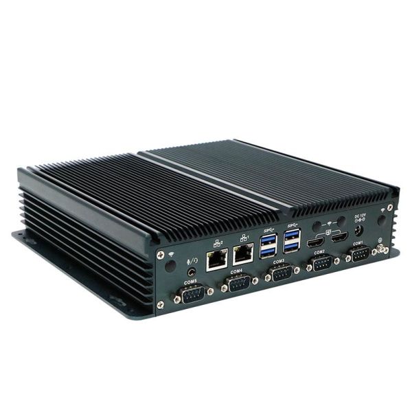 Certified IBOX-1326 Quad Core N100 Industrial Mini PC With 2*Intel I211 AT LAN and DC 12V Input