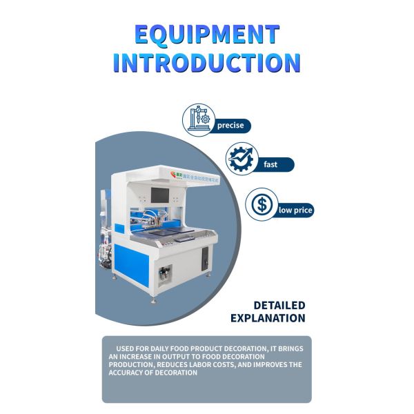 Automatic Dual-station Visual Chocolate Decorating Machine for Candy and Chocolate Making