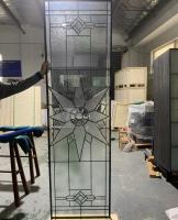 Inserção de vidro personalizada da porta do tamanho para portas de entrada Patna Caming