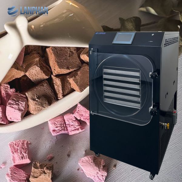 20-25 кг/партия морозильная сушилка Вакуумное сушильное оборудование для мороженого Сэндвич Йогурт