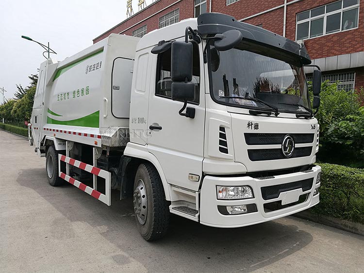 Shacman Мусорный компактный грузовик X6 4X2 6 колесный компактный контейнер мусора Good Product
