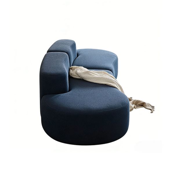 Modern Compressible Modular Sectional Sofa Space Saving Vacuum Pack Couch For Living Room Apartment