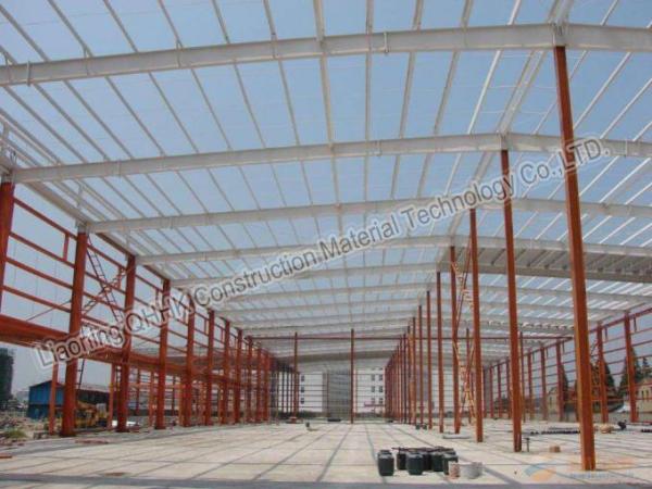 Durable Prefab Steel Frame Warehouse With Customizable Color And CE Certification