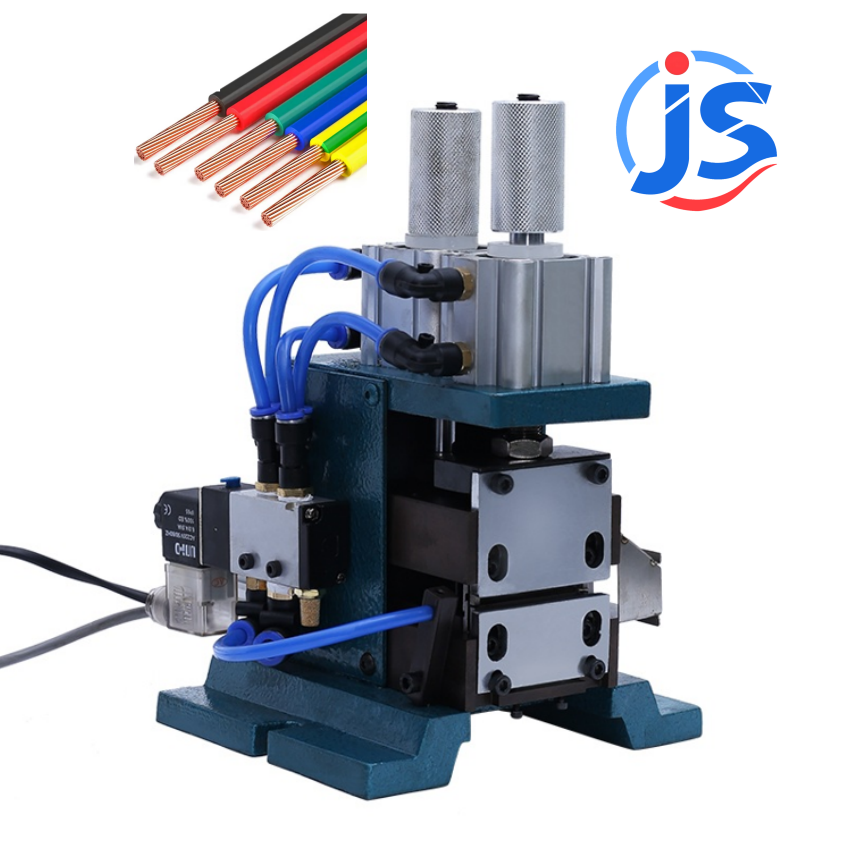 Energy Saving Semi Automatic Stripping Machine User Friendly Wire Cable Stripping Machine Compact Design