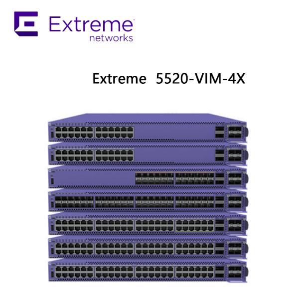 Supérieur à la vitesse extrême 5520-Vim-4X Commutateur pour des performances de réseau transparentes