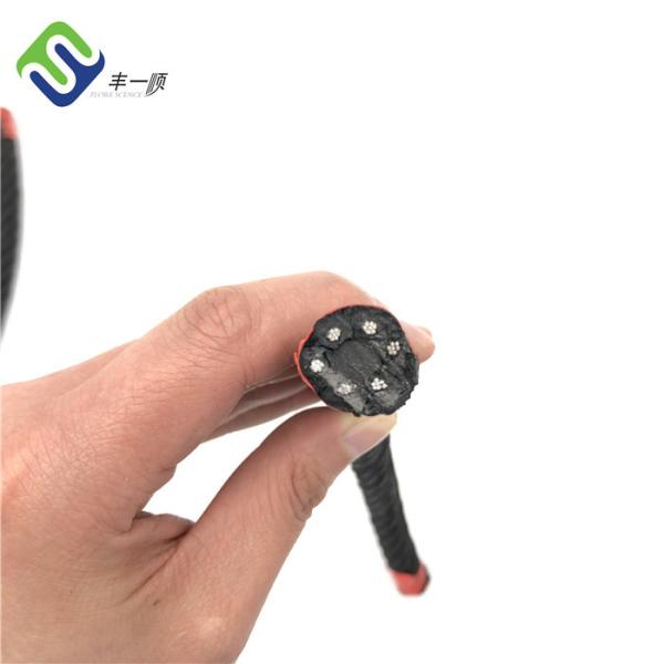 6 Strand 16mm Steel Core Polyester Combination Playground Wire Rope