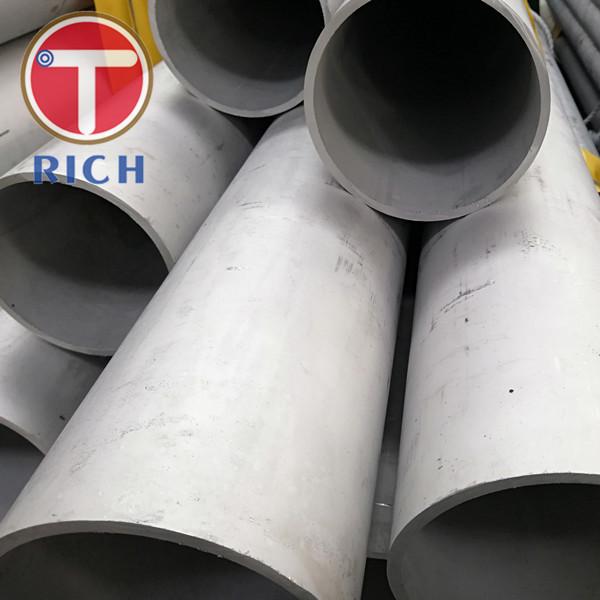 Tubo oco de aço formado a frio sem emenda do tubo de aço inoxidável fino do grande diâmetro da parede