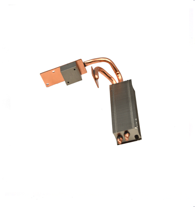 Notebook Heat Pipe Heatsink, Dual Copper Heatpipe Aluminum Fin Cooling Module For Laptop CPU GPU All‑in‑one PC