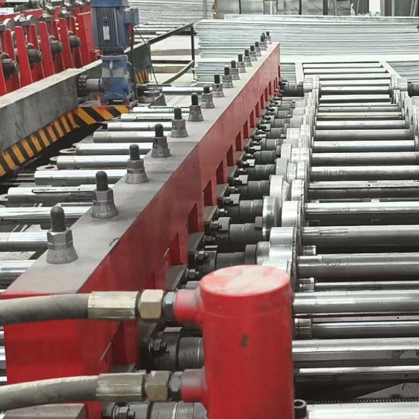 Hydraulic Cutting Cable Tray Cover Production Line PLC Control System