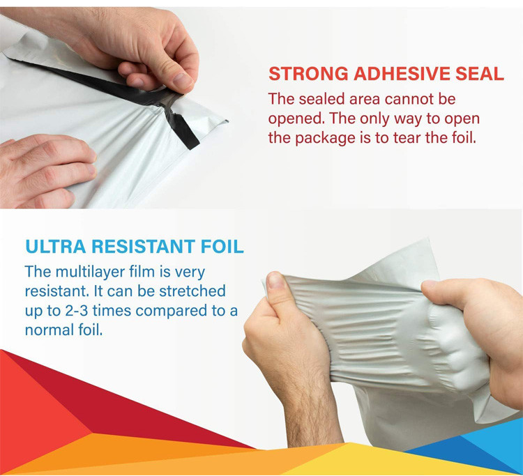 Белые отправители сумки оптовое 14,5 x 19 LDPE поли упаковывая поли для одежды/Hoody