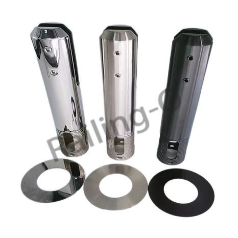 Core Drilled Stainless Steel Spigot Round Glass Pool Fence Flat Cover Ring