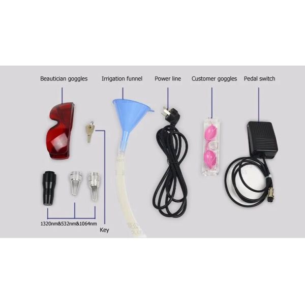 Nd Yag Laser Tattoo Removal Machine Multi Functional CE FDA ISO Certificated