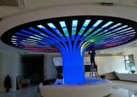 A circular interna conduzida flexível do painel P3 da tela 1R1G1B curvou o círculo macio