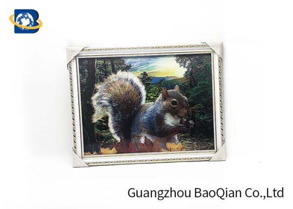 Imagem quadro decorativa animal personalizada das imagens Lenticular do tamanho 3D