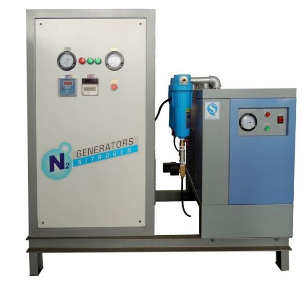 Confectionery Small Nitrogen Generator , 10Nm3 / H PSA Nitrogen Generator