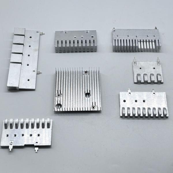 High-Performance Copper Heat Sinks PC Power Units Black Anodized Aluminum Profile Heat Sink Factory Export Fabrication Services