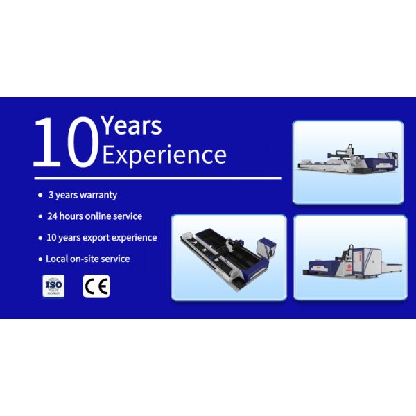 Cypcut Control System Laser Cutting Machine for Stainless Steel Carbon Steel Sheet